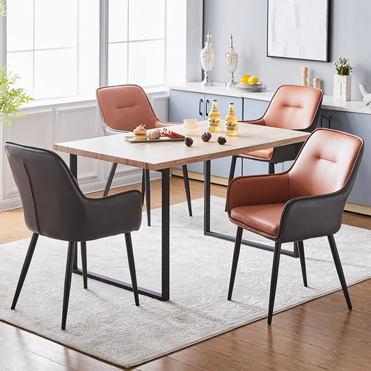 Doe Buck Velvet Sinu Accent Chair/dining chair/café chair for Living Room, dining room ,restaurant Armchair with Gold Legs.