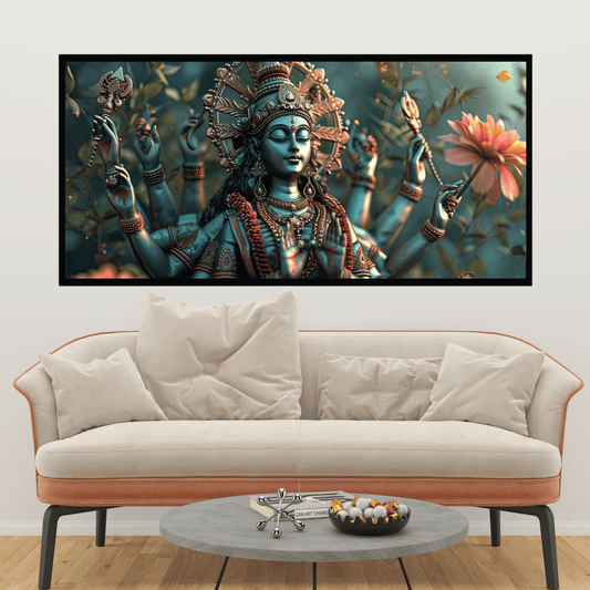 Durga Devi: Wall Paintings by Creative Decor