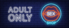 Vibrant Neon Lights for Sex Toy Shop - Enhance Ambiance and Attraction