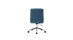 Doe Buck Velvet Jollo task chair /study chair /office chair for study Room, office , swivel Armchair with chrome base