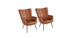 Doe Buck Velvet Lapis Accent Chair/Lounge Chair for Living Room, Bedroom, Armchair Sofa Chair withrose Gold Legs.