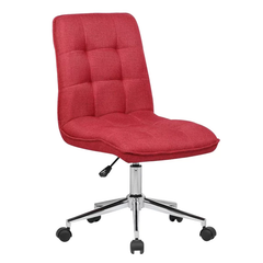 Doe Buck Velvet Jollo task chair /study chair /office chair for study Room, office , swivel Armchair with chrome base