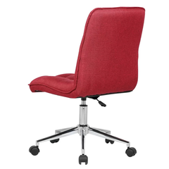 Doe Buck Velvet Jollo task chair /study chair /office chair for study Room, office , swivel Armchair with chrome base