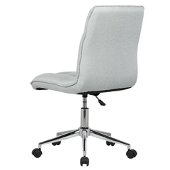 Doe Buck Velvet Jollo task chair /study chair /office chair for study Room, office , swivel Armchair with chrome base