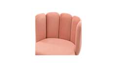 Doe Buck Velvet marsillio Accent Chair/dining chair/café chair/side chair for Living Room, dining room ,resturant Armchair with Gold Legs.