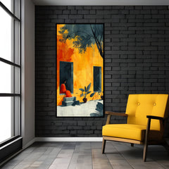 Creative Decor Village Elders Passing Down Gurus Wallpaper | A Timeless Tribute to Tradition