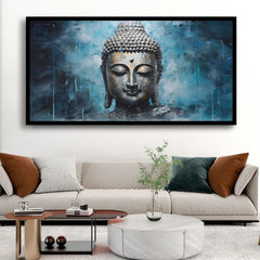Serenity of Lord Buddha Wall Paintings by Creative Decor