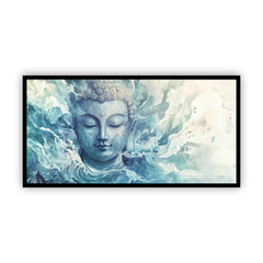 Serenity of Lord Buddha Wall Paintings by Creative Decor