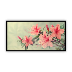 Abstract Flower Wall Art | Modern Canvas for Home | Floral Abstract Elegance
