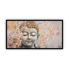 Serenity of Lord Buddha Wall Paintings by Creative Decor
