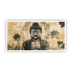 Serenity of Lord Buddha Wall Paintings by Creative Decor