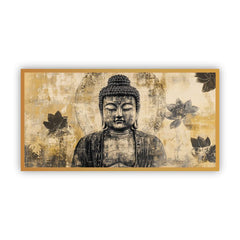 Serenity of Lord Buddha Wall Paintings by Creative Decor