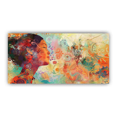 Abstract Figures in Motion: Wall Paintings by Creative Decor