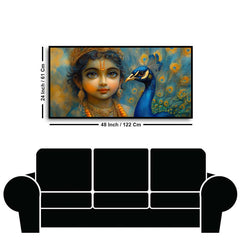 Krishna Wall Paintings by Creative Decor