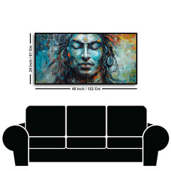 Abstract Figures in Motion: Wall Paintings by Creative Decor