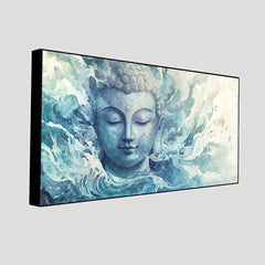 Serenity of Lord Buddha Wall Paintings by Creative Decor