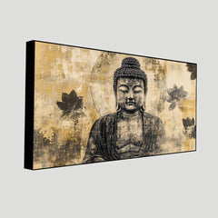 Serenity of Lord Buddha Wall Paintings by Creative Decor