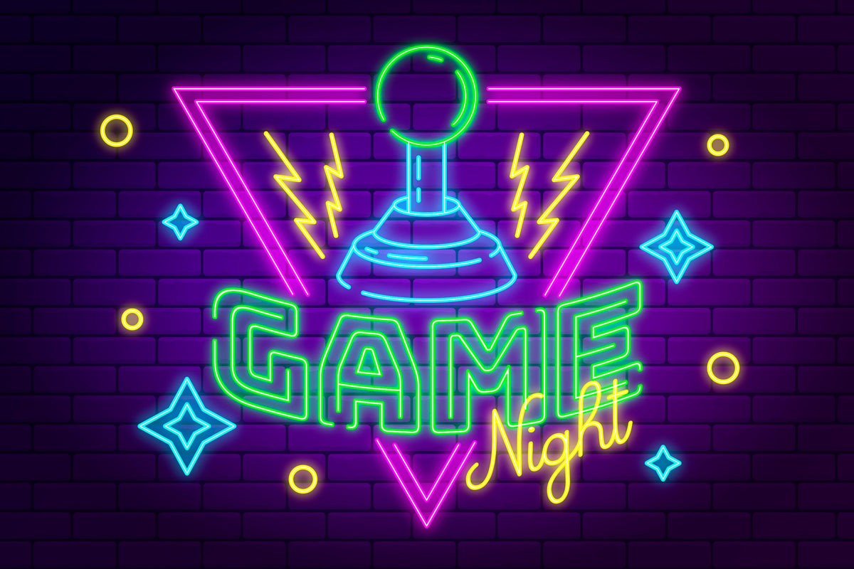 Neon Light Chess Game Night - Glow-in-the-Dark Chess Set for Enthralling Evenings