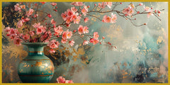 Vash With Flowers: Wall Paintings by Creative Decor