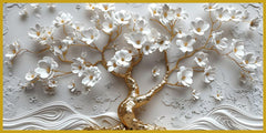 Tree like vintage snow shadow: Wall Paintings by Creative Decor