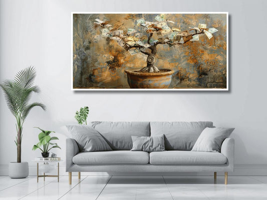 Money Plant Tree: Wall Paintings by Creative Decor