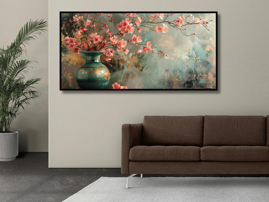 Vash With Flowers: Wall Paintings by Creative Decor