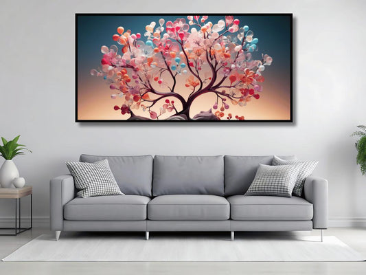 Tree With flower: Wall Paintings by Creative Decor