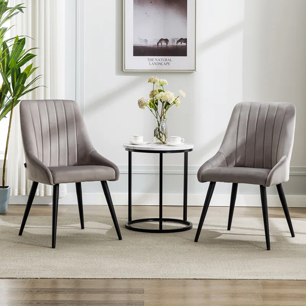 CreativeDecore Velvet Nico    Accent Chair/dining chair/café chair  for  Living Room, dining room ,restaurant  Armchair  with Gold Legs.
