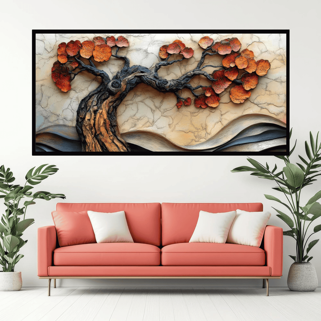 An Vintage Old Tree: Wall Paintings by Creative Decor