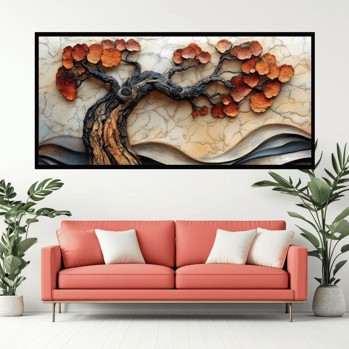 An Vintage Old Tree: Wall Paintings by Creative Decor