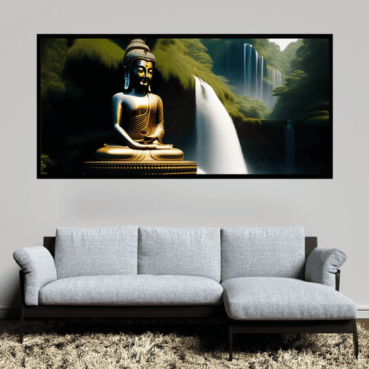 Lord Buddha: Wall Paintings by Creative Decor