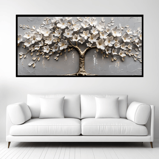 Tree With Vintage Pearls: Wall Paintings by Creative Decor