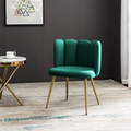 CreativeDecore Velvet marsillio   Accent Chair/dining chair/café chair/side chair   for  Living Room, dining room ,restaurant  Armchair  with Gold Legs.