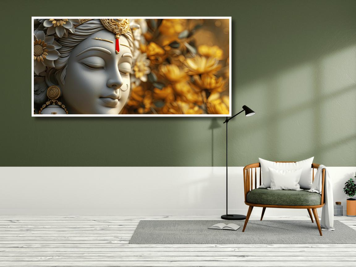 Krishna: Wall Paintings by Creative Decor