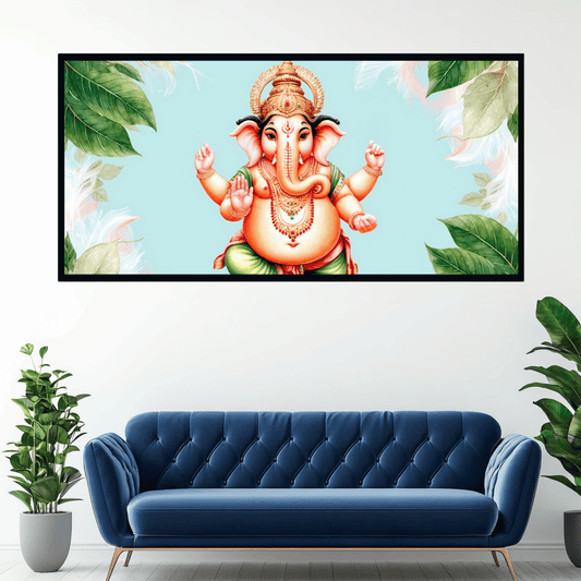 Four Arms Ganesh Ji Statue - Perfect for Home Decor and Gifts