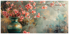 Vash With Flowers: Wall Paintings by Creative Decor