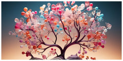 Tree With flower: Wall Paintings by Creative Decor