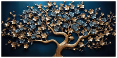 Gold Ruby tree: Wall Paintings by Creative Decor