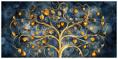 Old Fruits Tree Shape: Wall Paintings by Creative Decor