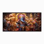 : Dancing Ganesh Ji Idol - Divine Art for Home Décor & Worship