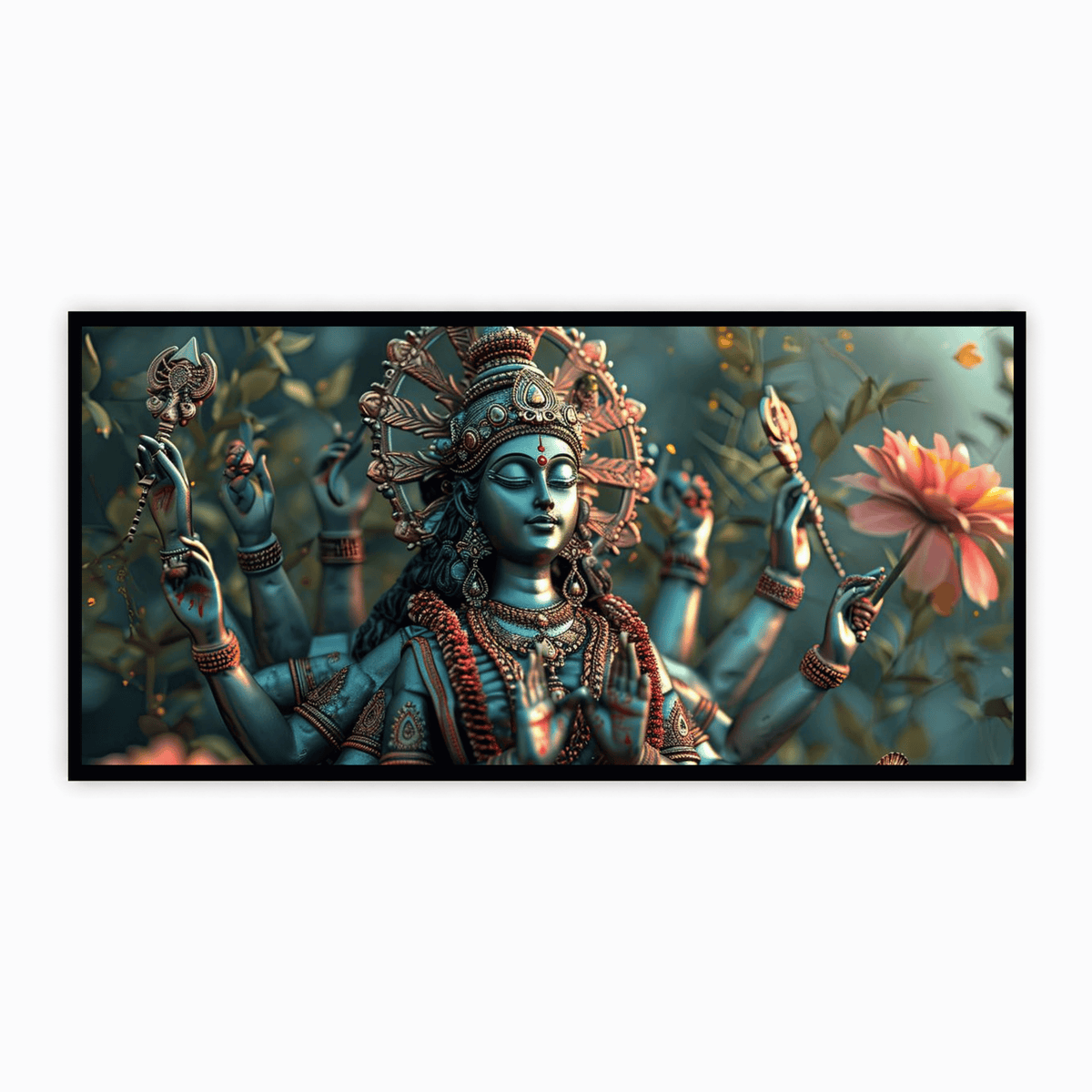 Durga Devi: Wall Paintings by Creative Decor