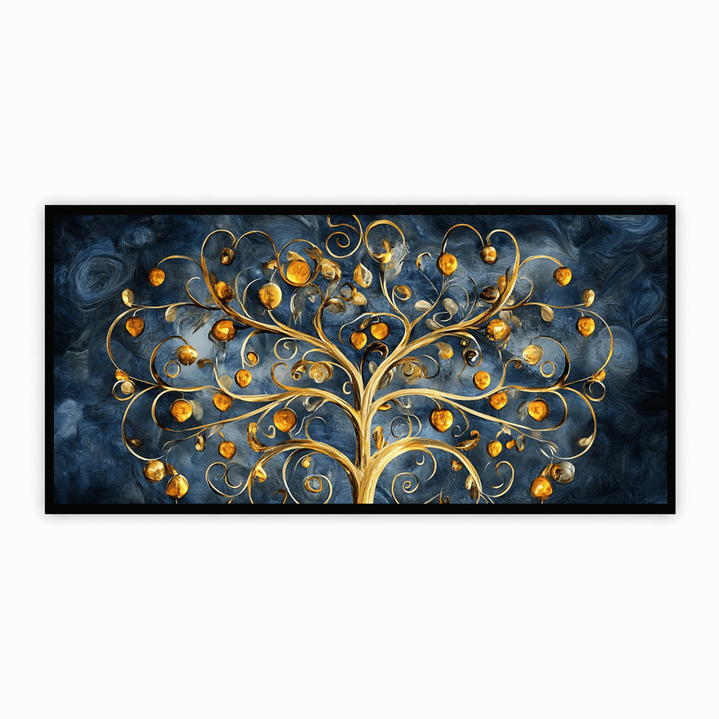 Old Fruits Tree Shape: Wall Paintings by Creative Decor