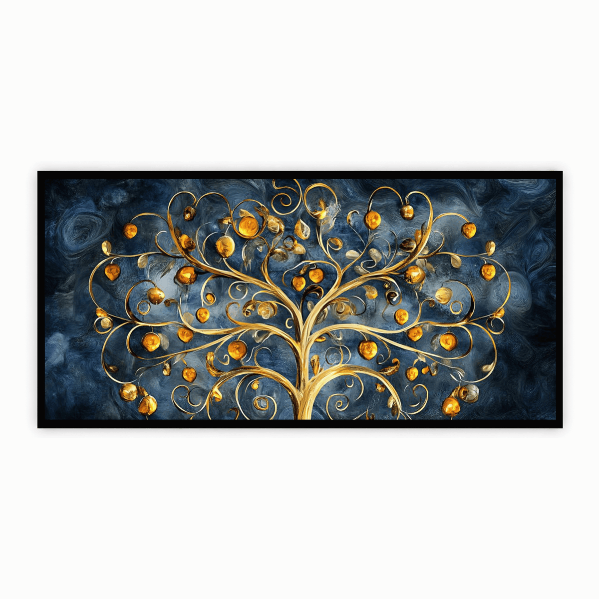 Old Fruits Tree Shape: Wall Paintings by Creative Decor