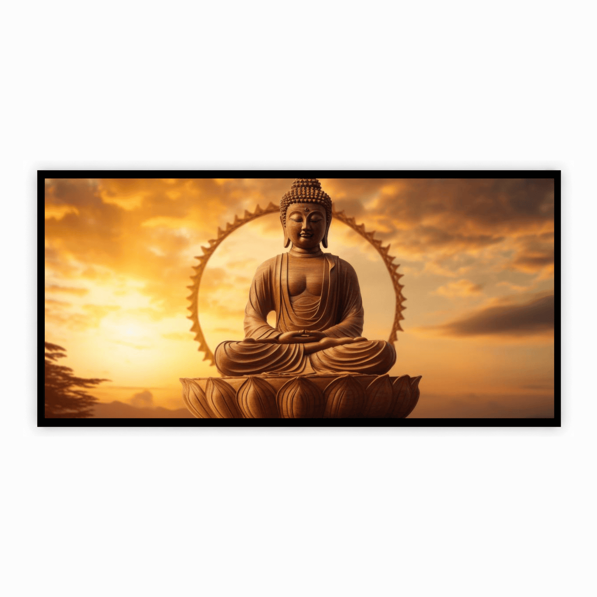 Lord Buddha: Wall Paintings by Creative Decor