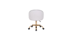 CreativeDecore Velvet Hindmen  task chair /study chair /office chair   for  study  Room, office  , swivel Armchair  with Gold base