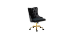 CreativeDecore Velvet Swen task chair /study chair /office chair   for  study  Room, office  , swivel Armchair  with Gold base