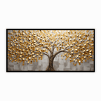 Gold Leaf tree: Wall Paintings by Creative Decor