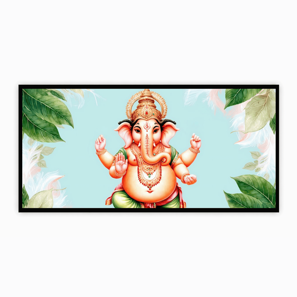 Four Arms Ganesh Ji Statue - Perfect for Home Decor and Gifts