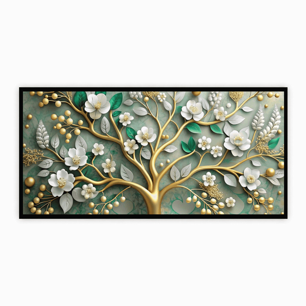 Amazing colorfull tree painting: Wall Paintings by Creative Decor