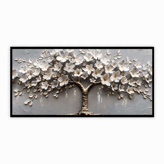 Tree With Vintage Pearls: Wall Paintings by Creative Decor